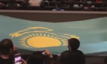 Как болели за Головкина в Астане