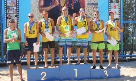«Каспий» и «Жетысу» стали победителями чемпионата Казахстана по пляжному волейболу