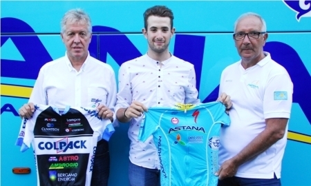 «Астана» подписала молодого итальянского гонщика Минали