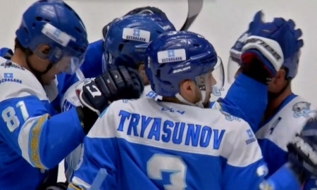 Видеообзор матча КХЛ «Барыс» — СКА 3:5