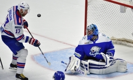 Отчет о матче КХЛ «Барыс» — СКА 3:5