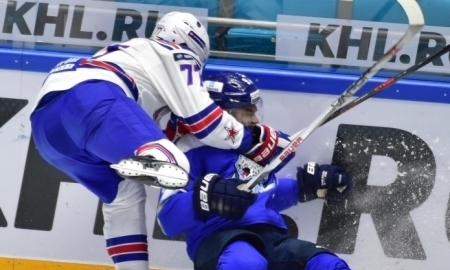 Российские СМИ: «СКА выиграл у „Барыса“, проигрывая по ходу матча 1:3»