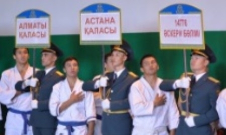 В Астане состоялся турнир по рукопашному бою на Кубок Главнокомандующего Нацгвардией РК
