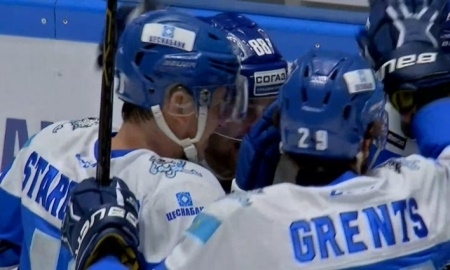 Видеообзор матча КХЛ «Барыс» — «Северсталь» 2:1