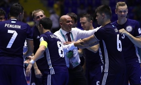 Состав сборной Казахстана на матч чемпионата мира-2016 с Соломоновыми островами