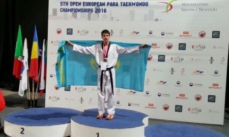 Павлодарский школьник стал чемпионом Европы по паратаэквондо