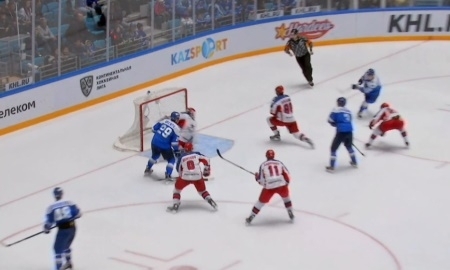 Видеообзор матча КХЛ «Барыс» — ЦСКА 4:0