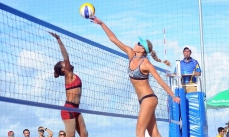 Казахстанские волейболисты стартовали с побед на Азиатских пляжных играх
