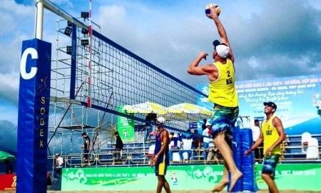 Казахстанские волейболисты вышли в плей-офф Азиатских пляжных игр во Вьетнаме