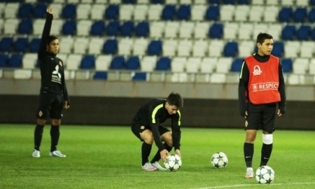 «Кайрат U-19» провел предыгровую тренировку в Тбилиси