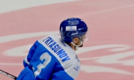 Силовой прием Трясунова в матче «Барыс» — ЦСКА вошел в ТОП-10 лучших силовых приемов недели КХЛ