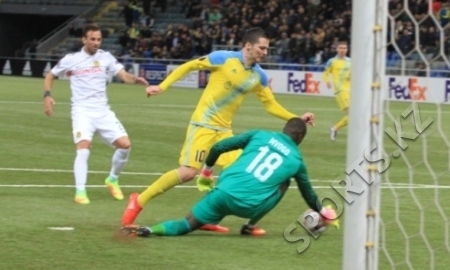 «Астана» продлила домашнюю беспроигрышную серию в еврокубках