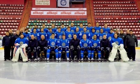 Сборная Казахстана провела фотосессию в Осло