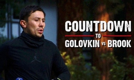Видео «Финальный отсчет боя Головкин — Брук» на русском языке