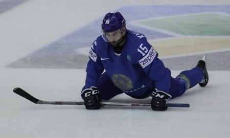 Фоторепортаж с матча отбора Олимпиады-2018 Казахстан — Норвегия 4:3 ОТ