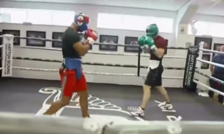 Соперники Головкина и Альвареса провели спарринг