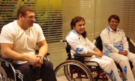 Участники Паралимпиады в Рио посетили базу «Кайрата»