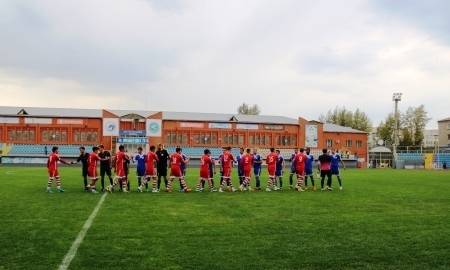 Фоторепортаж с товарищеского матча «Окжетпес» — «Рузаевка» 4:0