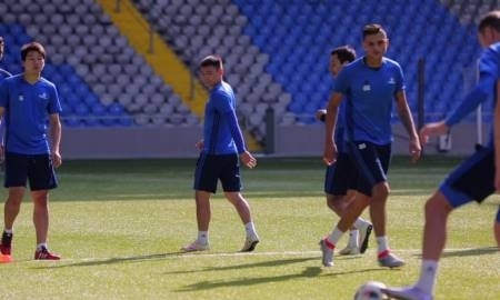 Видео тренировки «Астаны» перед матчем Премьер-Лиги с «Кайратом»