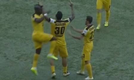 Видео гола Асеведо в матче Премьер-Лиги «Астана» — «Кайрат»