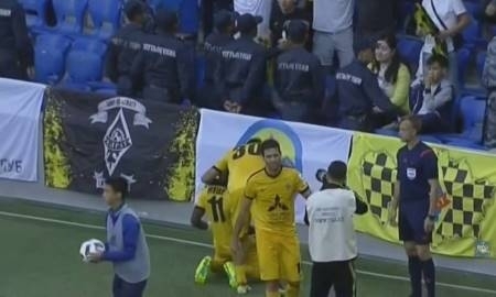 Видео гола Гоу в матче Премьер-Лиги «Астана» — «Кайрат» 1:4