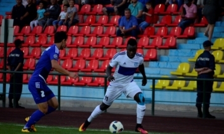 Фото с матча Премьер-Лиги «Тараз» — «Жетысу» 3:2