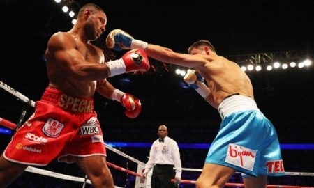 Видео лучших моментов боя Головкин — Брук