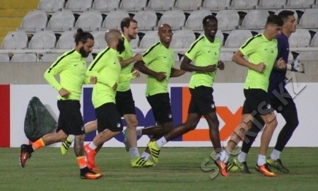 Фоторепортаж с предыгровой тренировки АПОЭЛа