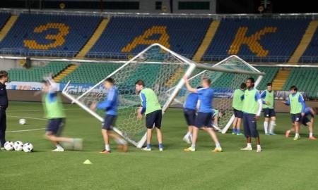 Видео тренировки «Иртыша» в Алматы 