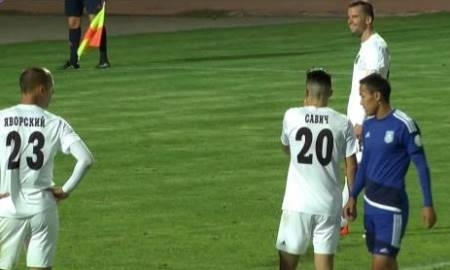 Видео гола Шимковича в матче Премьер-Лиги «Тобол» — «Тараз»