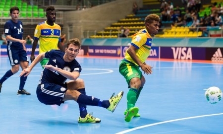 Фоторепортаж матча чемпионата мира-2016 Казахстан — Соломоновы острова 10:0