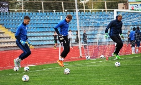 Фоторепортаж с тренировки «Окжетпеса»