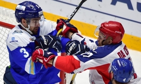 Фоторепортаж с матча КХЛ «Барыс» — ЦСКА 4:0