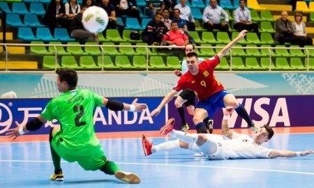 Видеообзор матча чемпионата мира-2016 Испания — Казахстан 5:2