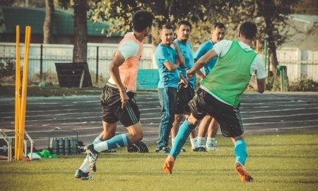 Фоторепортаж с тренировки «Жетысу» перед матчем с «Тоболом»