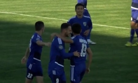 Видео гола Джермановича матча Премьер-Лиги «Тобол» — «Жетысу»