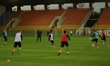 Видео тренировки «Кайрата» в Актобе
