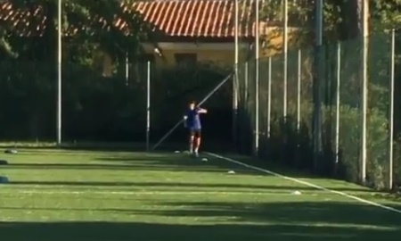 Видео первой тренировки Конысбаева после травмы