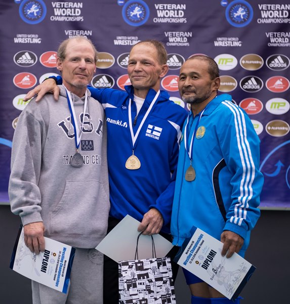Казахстанские ветераны завоевали четыре медали на чемпионате мира в Финляндии