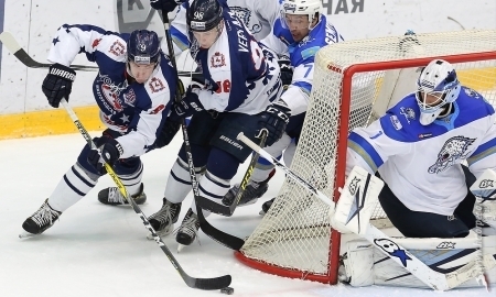 Фоторепортаж с матча КХЛ «Торпедо» — «Барыс» 3:2 ОТ