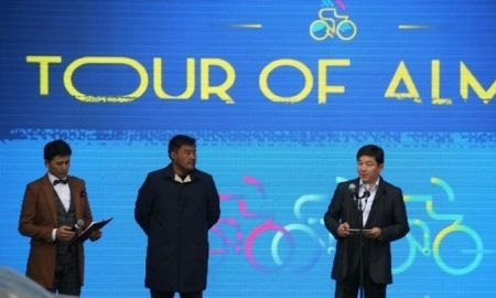 Байбек пожелал удачи участникам «Тура Алматы»