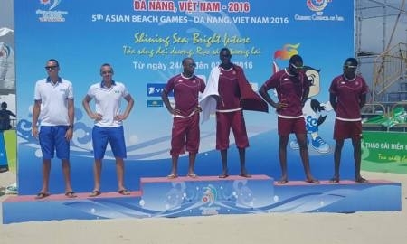 Сидоренко и Яковлев стали бронзовыми призерами Азиатских пляжных игр