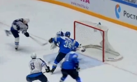 Видеообзор матча КХЛ «Барыс» — «Нефтехимик» 5:4