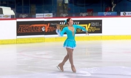 Мамбекова стала десятой на юниорском Гран-при по фигурному катанию