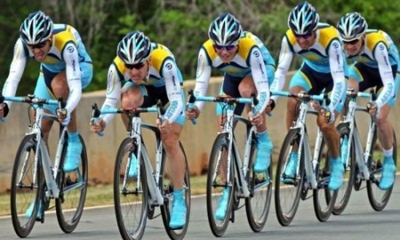 Велогонки среди юниоров состоялись в Кызылорде