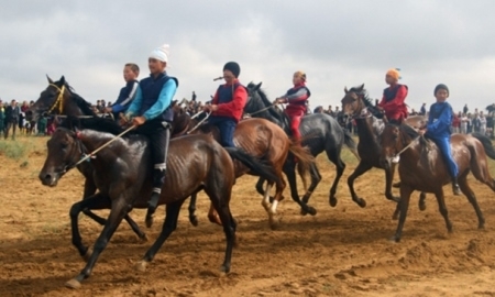 В Акмолинской области прошел турнир по байге, посвященный 25-летию Независимости РК