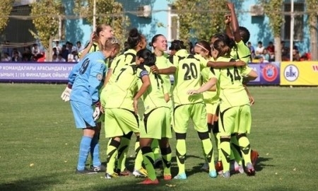 «БИИК-Казыгурт» победил «Верону» в 1/16 финала женской Лиги Чемпионов