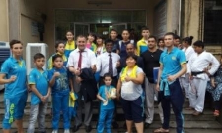 Каратисты из Астаны успешно выступили на соревнованиях в Индии