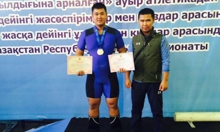 Тяжелоатлет из Жанаозена стал серебряным призером чемпионата Казахстана