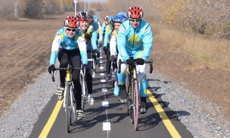 Велодорожка длиной в 23 км появилась в зеленом поясе Астаны